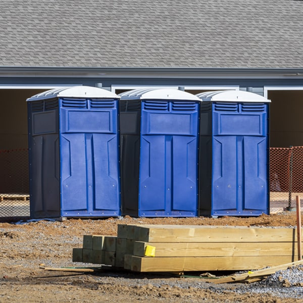 are there different sizes of portable restrooms available for rent in Waukau WI